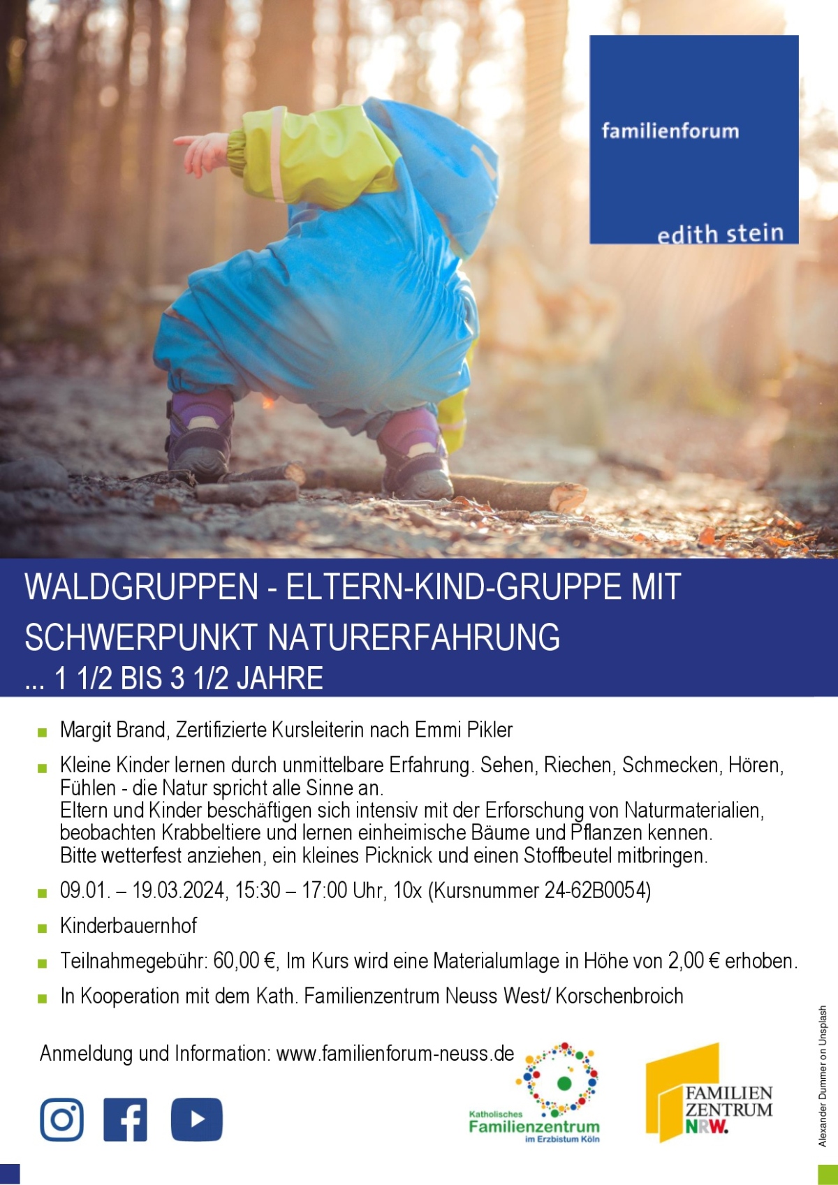 Waldgruppe 1,5 - 3 Jahre