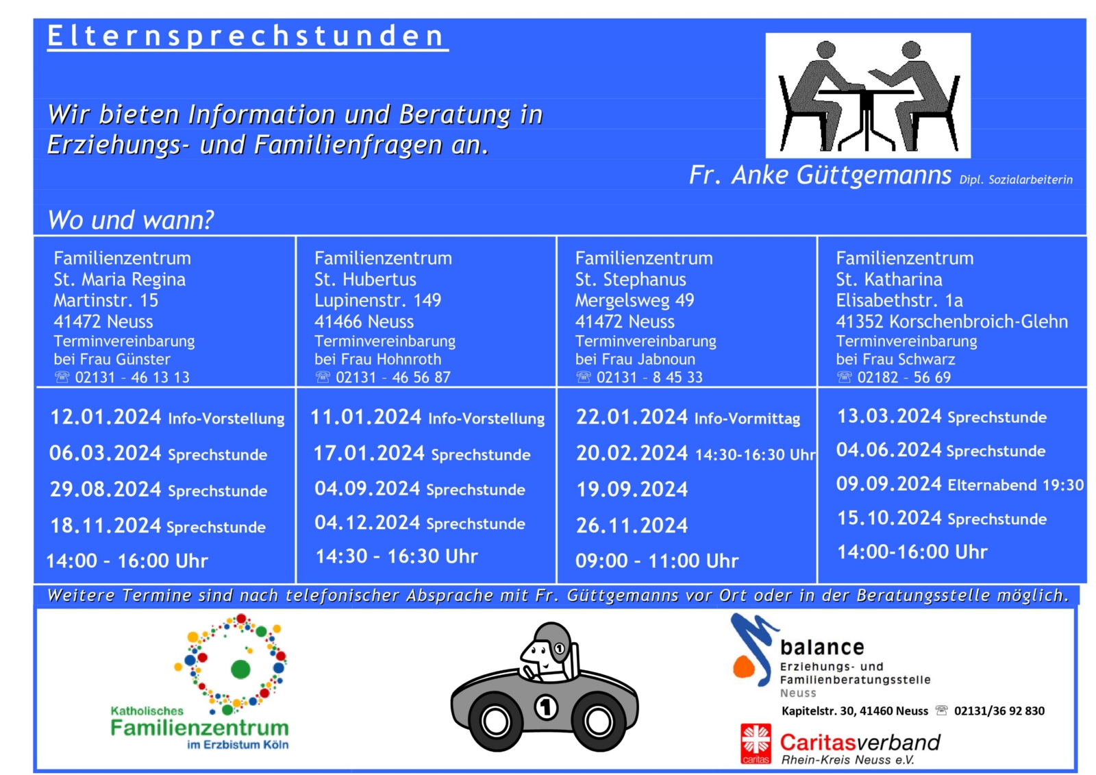 Elternsprechstunden 2024